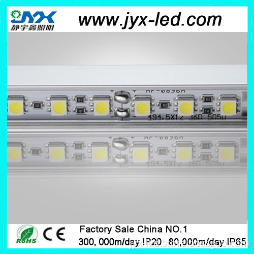 Fashionable led rigid strip 7020 72leds/m with CE RoHS certification outdoor decoration wholesale led light bar